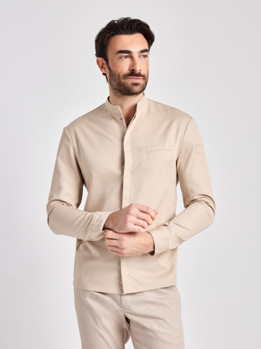 Kochjacke Vigo Man Care - beige